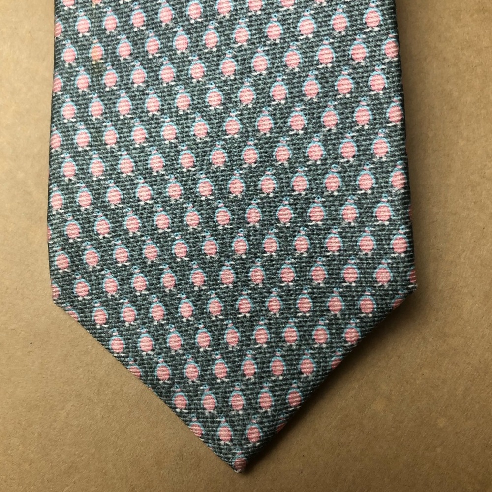 Bulgari Seven Fold Penguin Tie - Picture 2 of 9